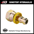 Zhejiang China manufacturer brass steel hydraulic barb fitting